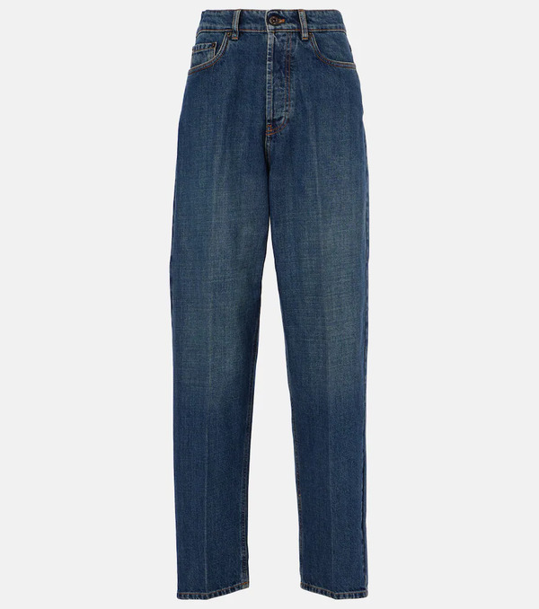  Miu Miu Miu Miu Jeans Boyfriend De Tiro Alto 