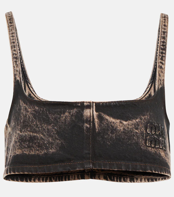  Miu Miu Miu Miu Top De Denim 