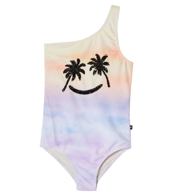  Molo Molo Bañador Asimétrico Nai Con Tie-dye 