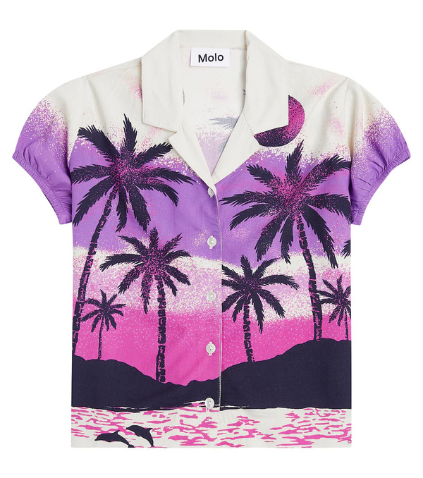  Molo Molo Camisa Roses Estampada 