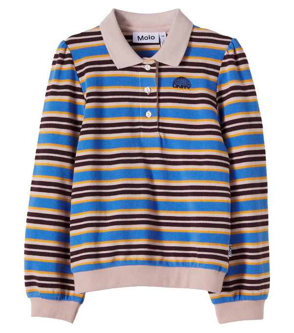  Molo Molo Polo Ravi De Algodón A Rayas 