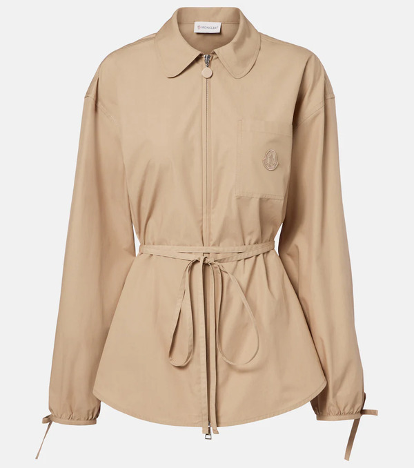  Moncler Moncler Camisa De Popelín De Algodón 