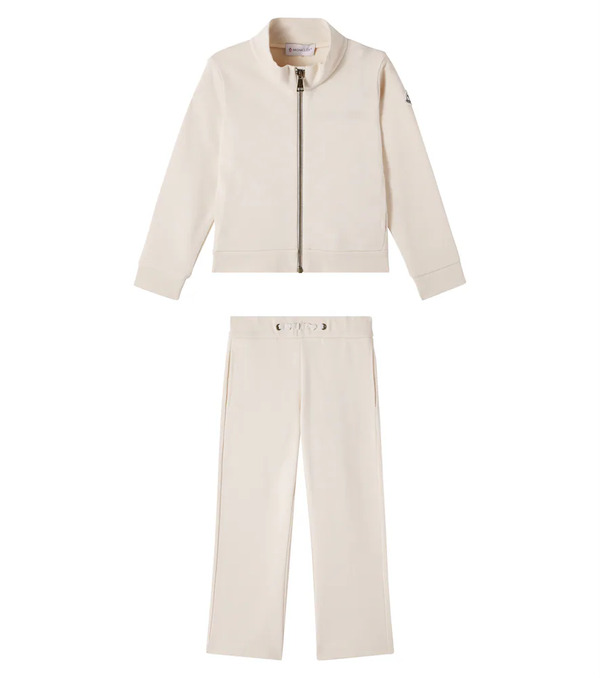  Moncler Enfant Moncler Enfant Chándal De Algodón 