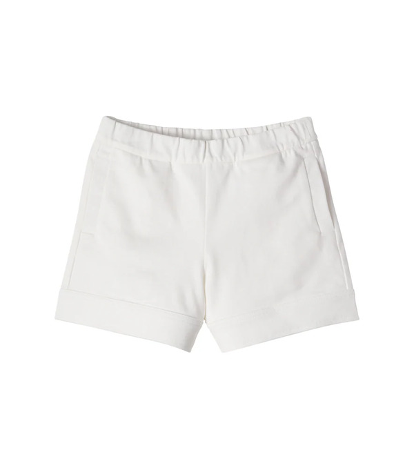  Moncler Enfant Moncler Enfant Shorts De Jersey De Algodón 