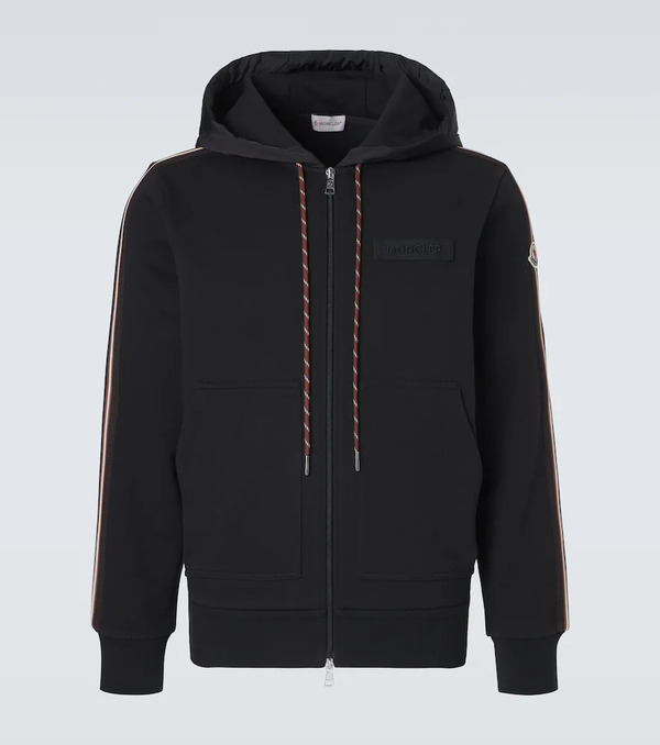  Moncler Moncler Sudadera De Algodón Con Capucha 