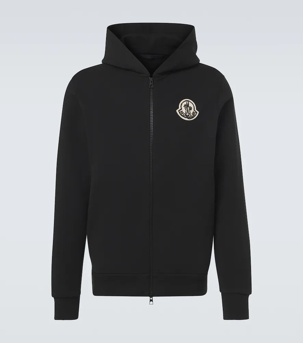  Moncler Moncler Sudadera De Algodón Con Logo 