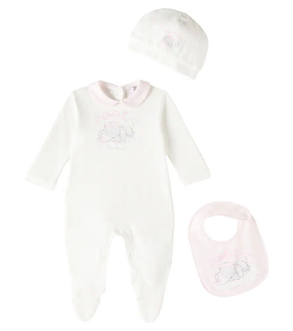  Monnalisa Monnalisa Bebé - Set De Algodón Estampado 