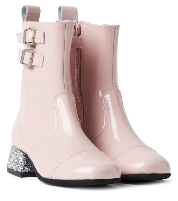  Monnalisa Monnalisa Botas De Charol Con Glitter 
