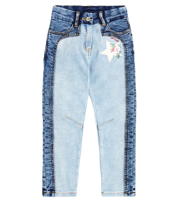  Monnalisa Monnalisa Jeans Bordados 