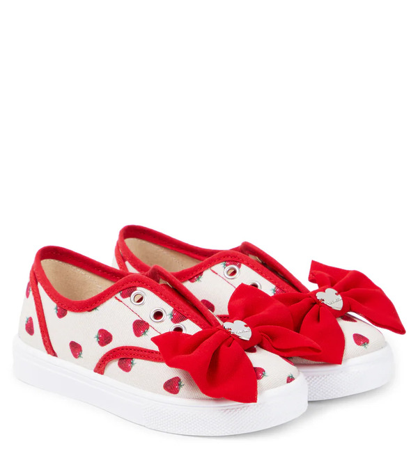  Monnalisa Monnalisa Zapatillas Estampadas Con Lazo 