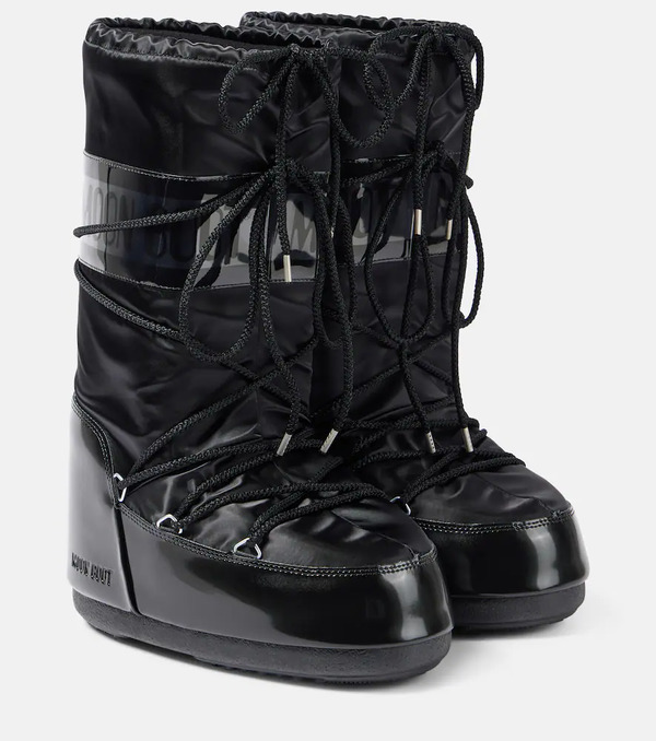  Moon Boot Moon Boot Botas De Nieve Icon Glance De Satén 