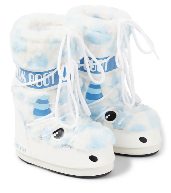  Moon Boot Kids Moon Boot Kids Botas De Nieve Icon De Pelo Sintético 