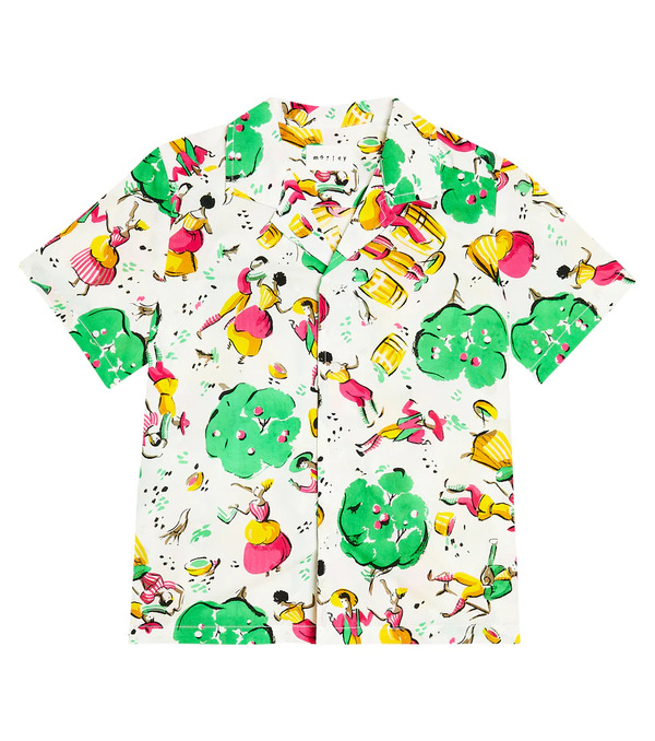  Morley Morley Camisa Sault De Algodón Estampada 