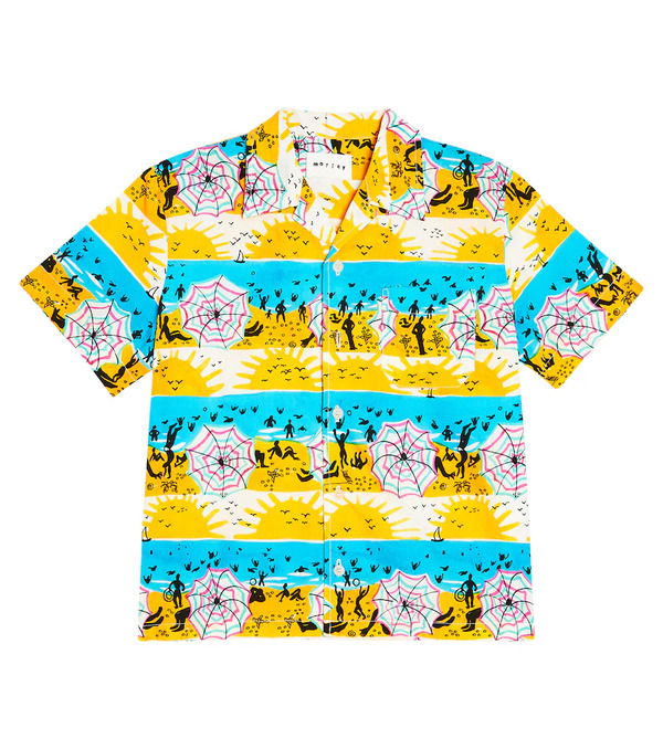  Morley Morley Camisa Udo De Algodón Bordada 
