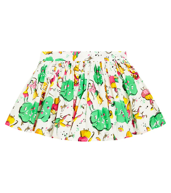  Morley Morley Falda Umbrella De Algodón Estampada 
