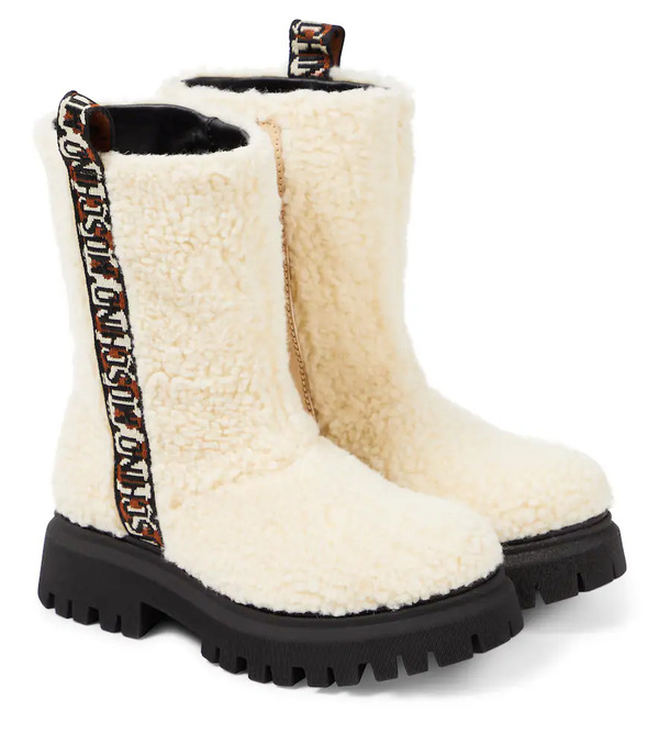  Moschino Kids Moschino Kids Botas De Teddy Con Logo 