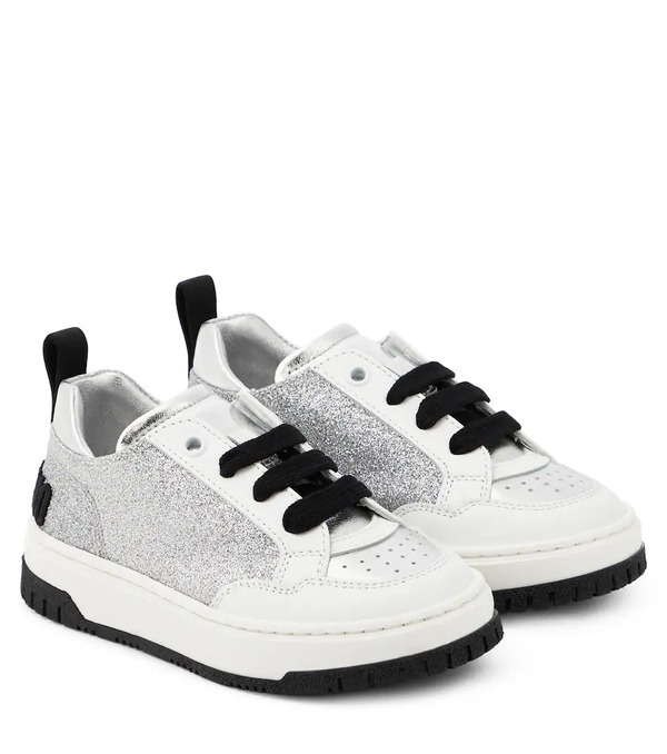  Moschino Kids Moschino Kids Zapatillas Con Glitter Y Logo 