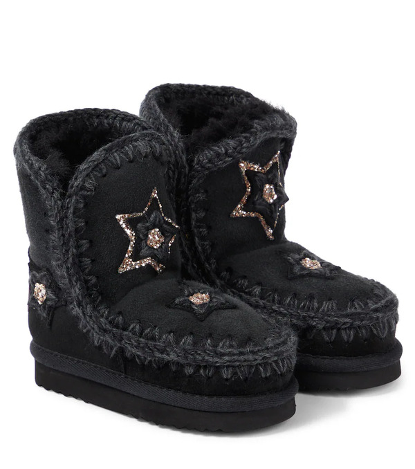  Mou Kids Mou Kids Botas De Ante Adornadas 