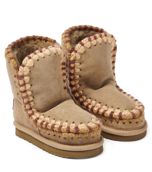 Mou Kids Mou Kids Botas De Ante Con Croché 