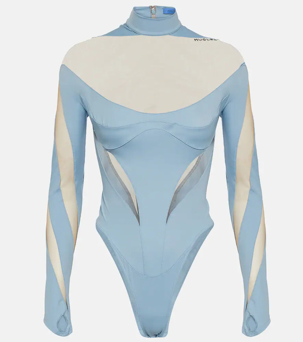  Mugler Mugler Body Con Paneles 