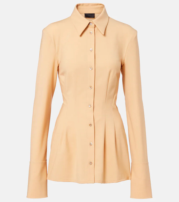  Mugler Mugler Camisa Plisada 