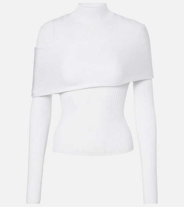  Mugler Mugler Top Acanalado 