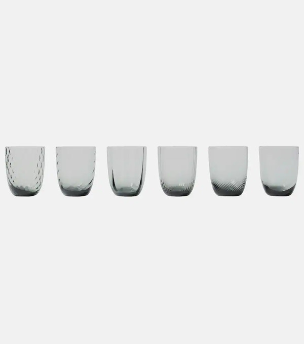  Nasonmoretti Nasonmoretti Set De 6 Vasos Idra 