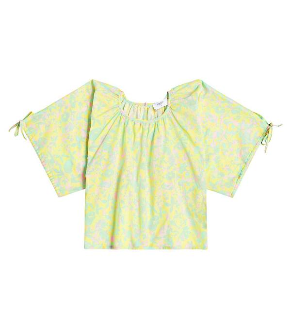  Paade Mode Paade Mode Blusa De Chifón De Algodón Estampada 
