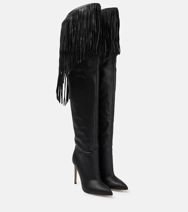  Paris Texas Paris Texas Botas Mosqueteras De Piel Con Flecos 
