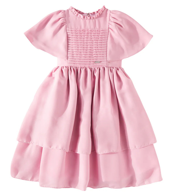  Patachou Patachou Vestido Plisado Escalonado 