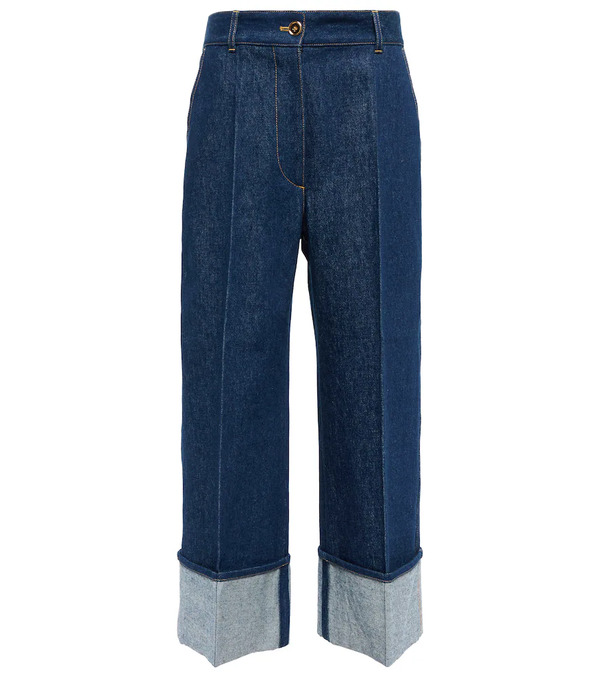  Patou Patou Jeans Anchos De Tiro Medio 