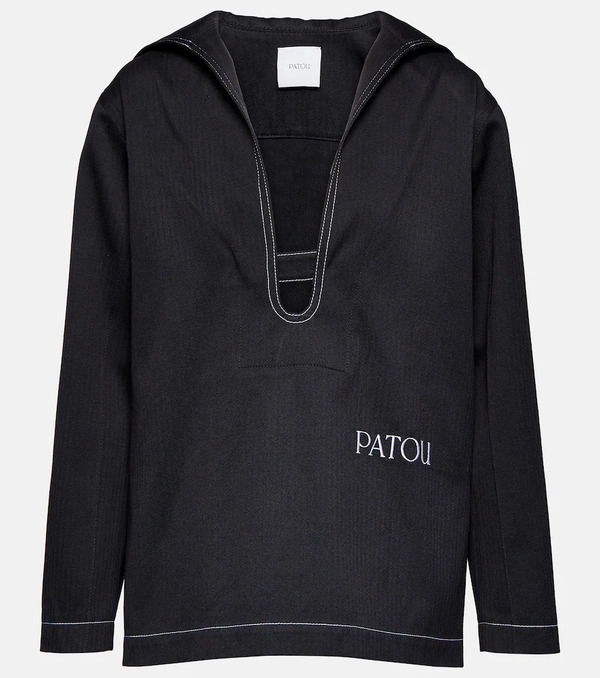  Patou Patou Top De Algodón Con Logo 