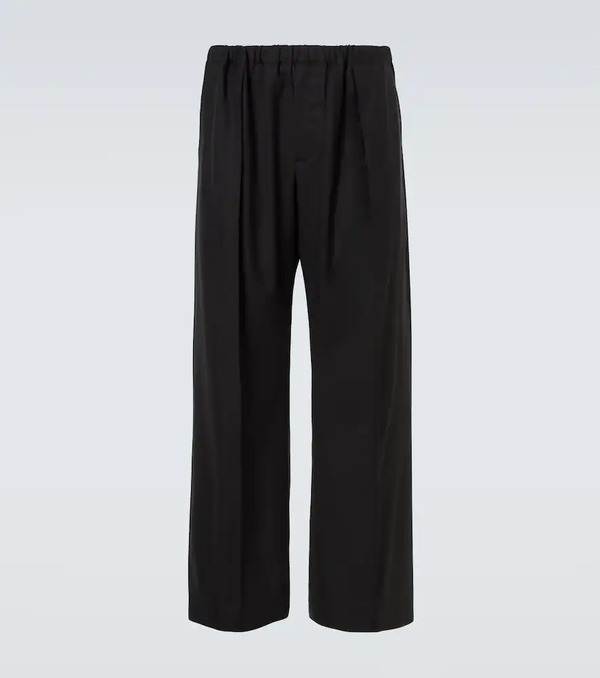  Plan C Plan C Pantalones Anchos De Lana 