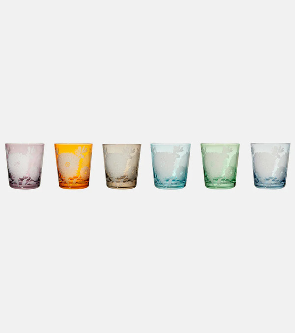  Polspotten Polspotten Set De 6 Vasos Peony 