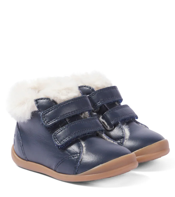  Pom D'api Pom D'api Bebé - Botines Flex Up Easy De Piel 