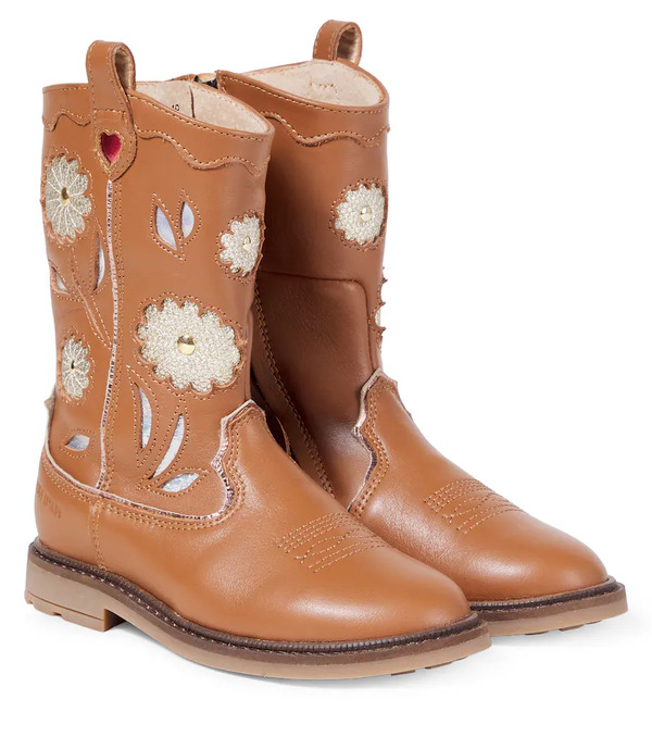  Pom D'api Pom D'api Botas Sister Wendy Flo De Piel 
