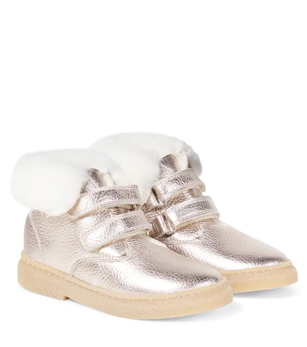  Pom D'api Pom D'api Botines Trix Easy De Piel Metalizada 