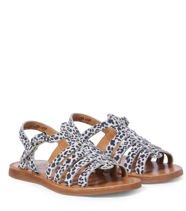  Pom D'api Pom D'api Sandalias Plagette De Piel Estampadas 