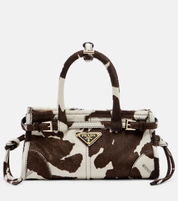  Prada Prada Bolso Prada Bonnie Mini De Pelo De Becerro 