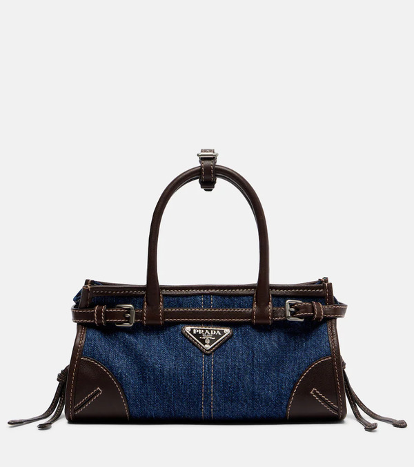  Prada Prada Bolso Prada Bonnie Small De Denim 