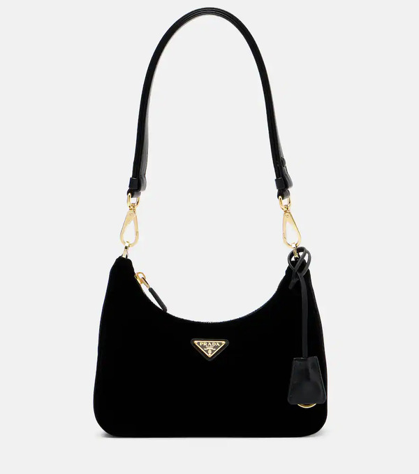  Prada Prada Bolso Prada Re-edition Mini De Terciopelo 