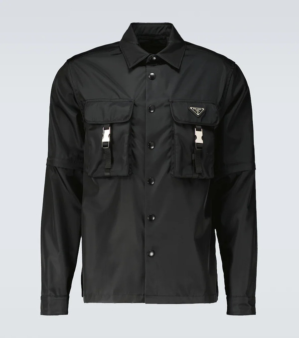  Prada Prada Camisa De Re-nylon 
