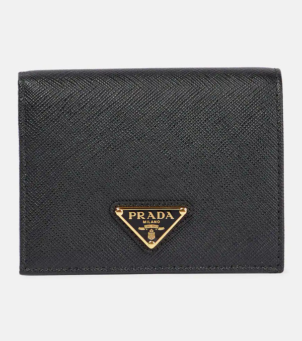  Prada Prada Cartera De Piel Saffiano Con Logo 