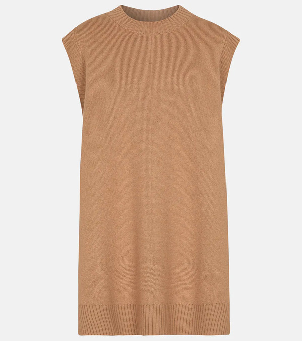  Prada Prada Chaleco De Cachemir Oversized 