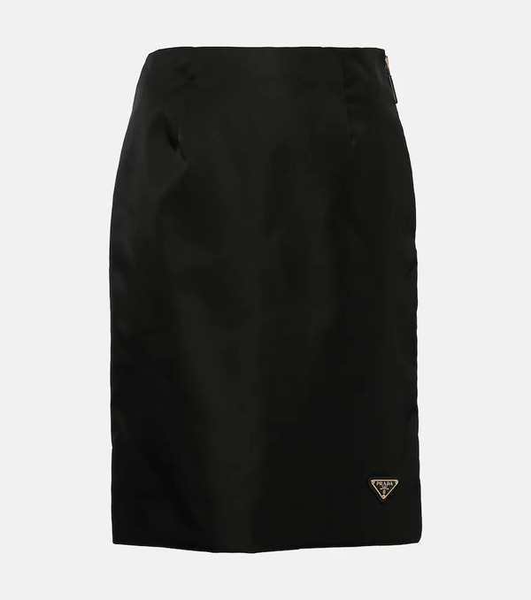  Prada Prada Falda Tubo Re-nylon 