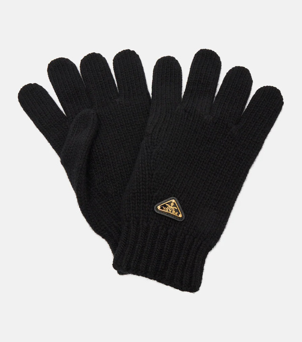  Prada Prada Guantes De Lana Virgen 