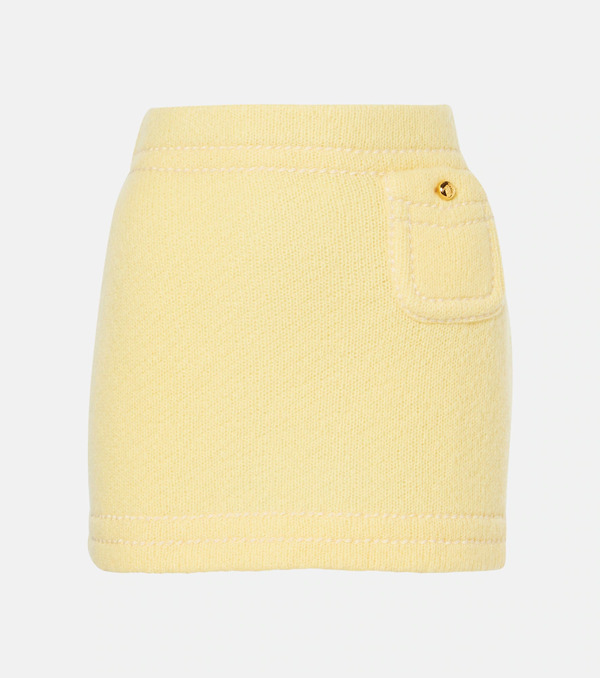  Prada Prada Minifalda De Cachemir 
