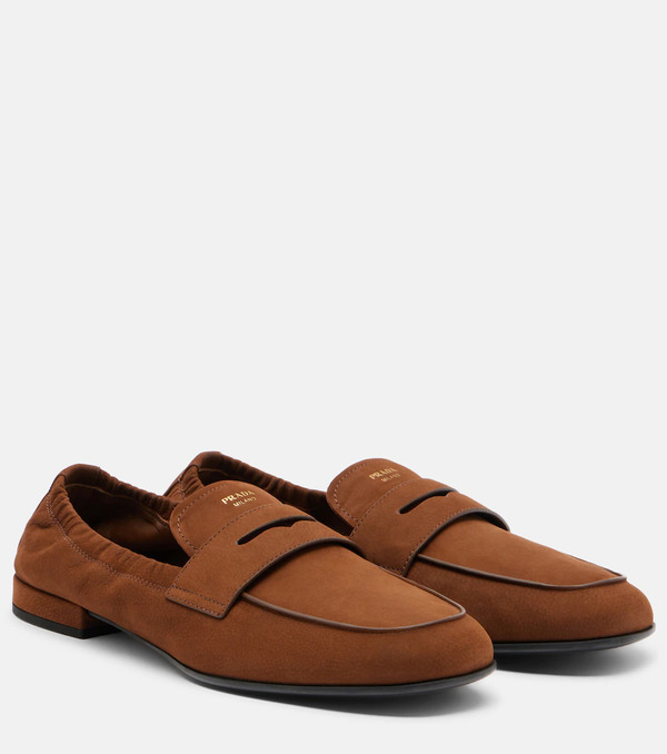  Prada Prada Mocasines Penny De Piel 