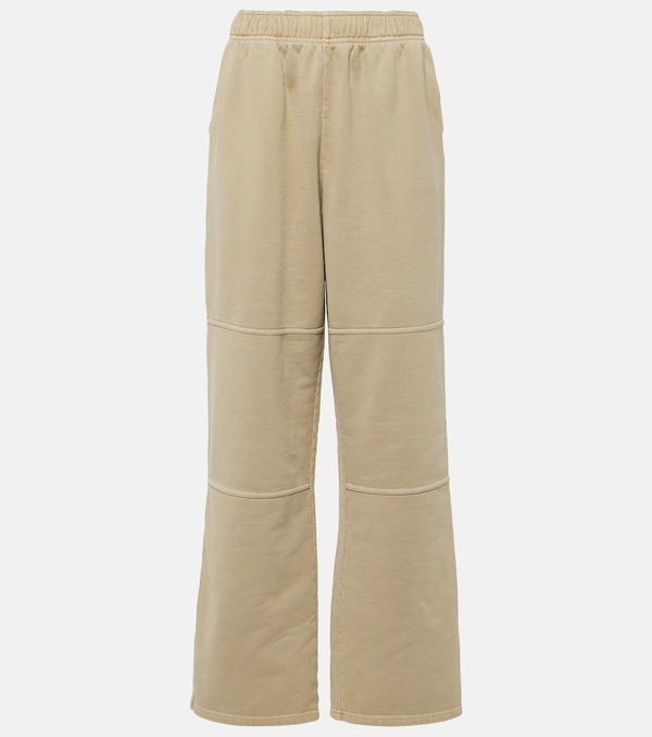  Prada Prada Pantalones Deportivos De Algodón 