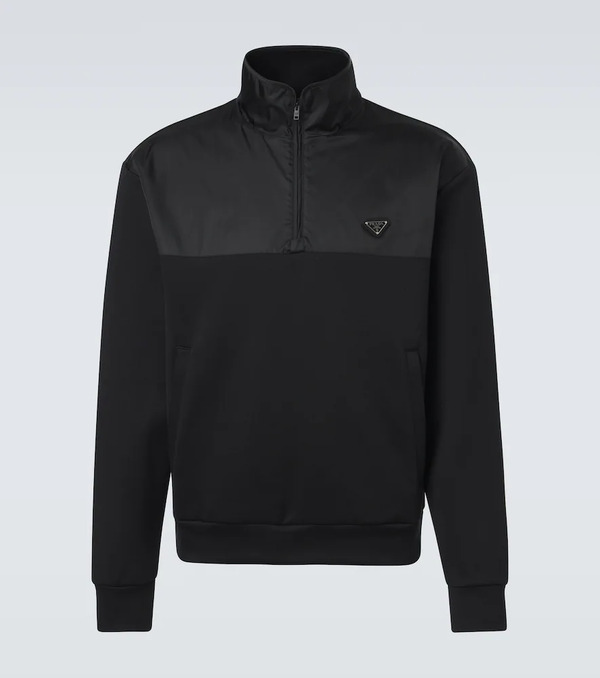  Prada Prada Sudadera En Mezcla De Algodón 